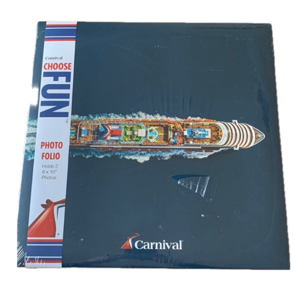 Carnival Cruise Lines 8x10 Photo Folio